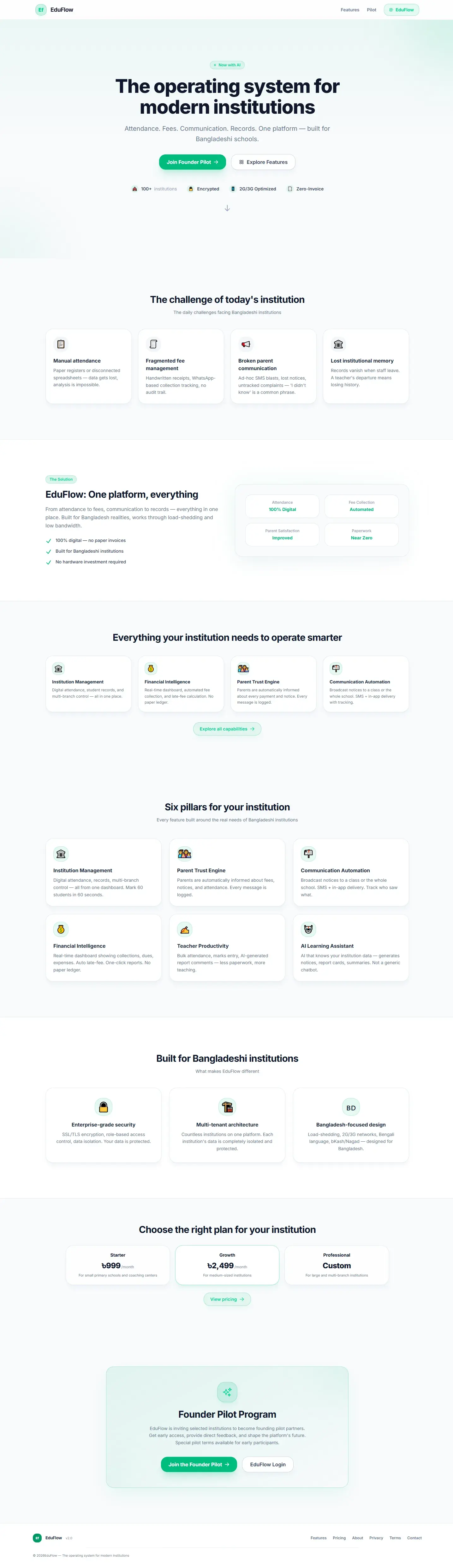 SaaS Landing Page